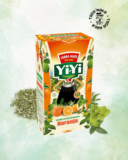 YI YI CON CÁSCARAS DE NARANJA