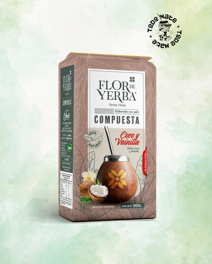 FLOR DE YERBA - COCO VAINILLA