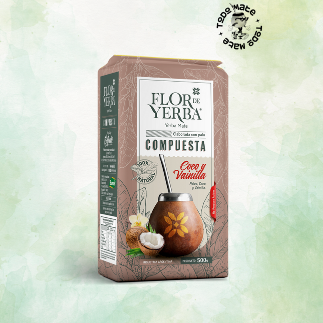 FLOR DE YERBA - COCO VAINILLA