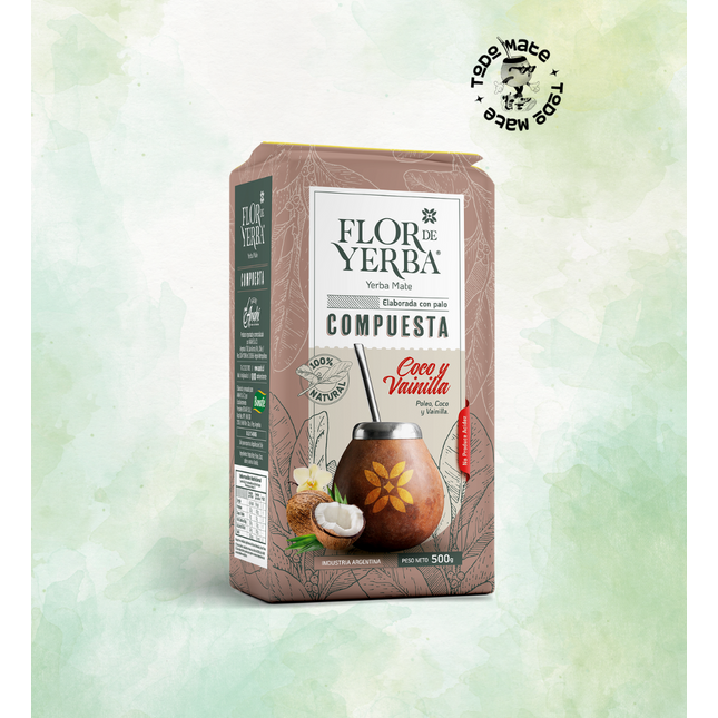 FLOR DE YERBA - COCO VAINILLA