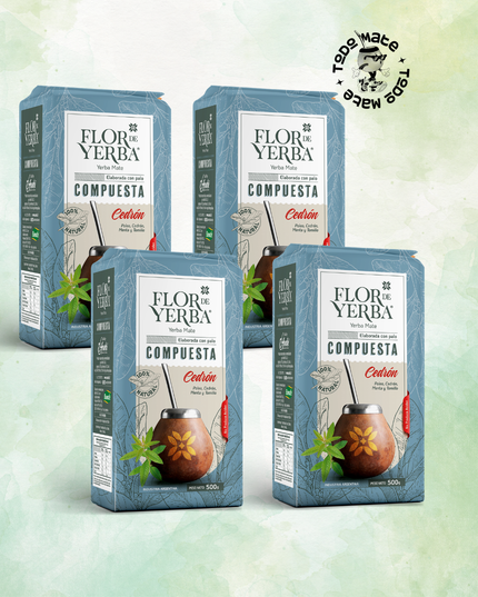 Pack Flor de Yerba Cedrón x4 (500 g c/u) - vista principal