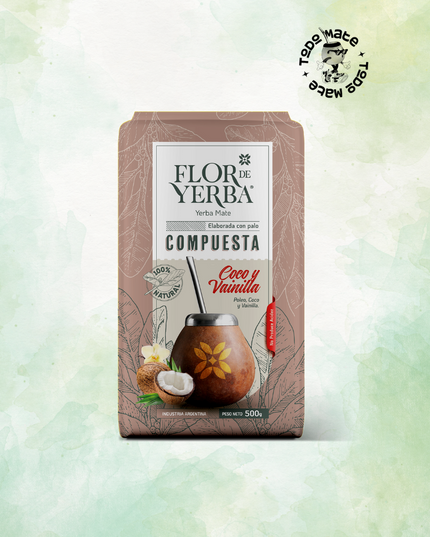 FLOR DE YERBA - COCO VAINILLA