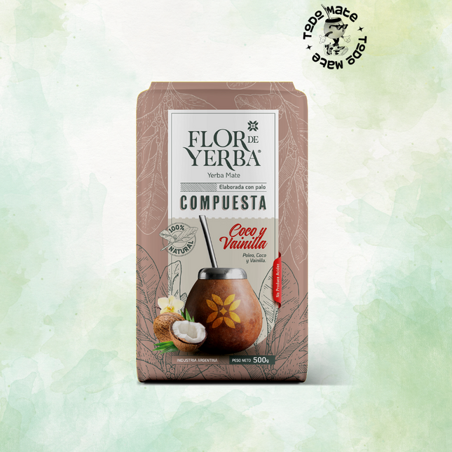 FLOR DE YERBA - COCO VAINILLA