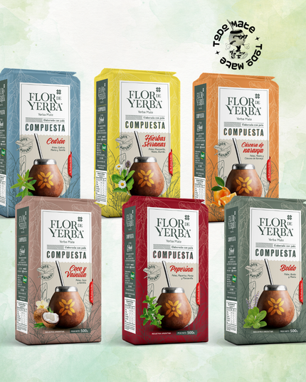 Pack Degustación Flor de Yerba x6 (500 g c/u) - vista principal