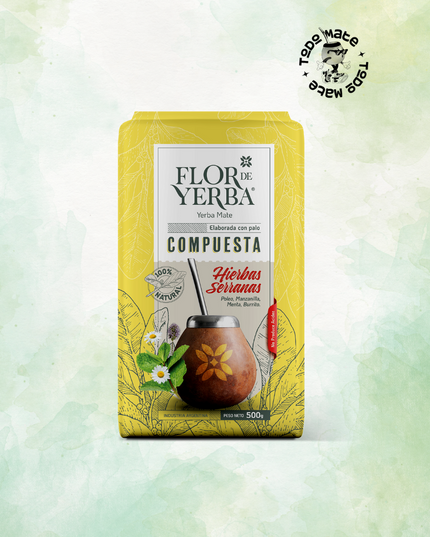 Pack Flor de Yerba Hierbas Serranas x4 (500 g c/u) - vista 2