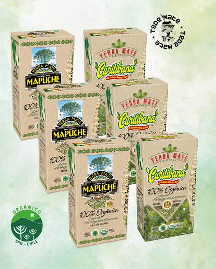 Pack 100% Orgánicas x6 (400 g c/u)